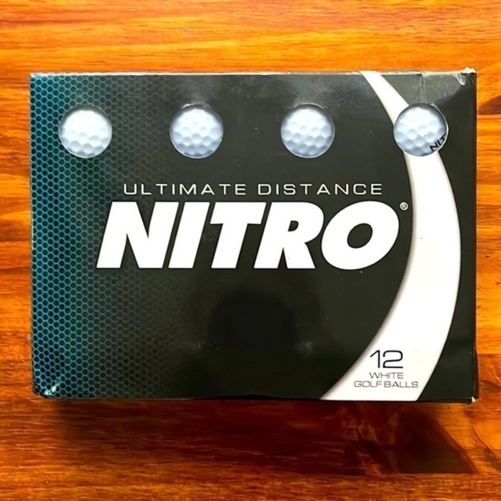 Ultimate Distance Nitro Golf Balls ⛳️ 1 Dozen Golf Balls